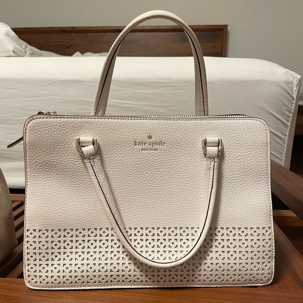 Kate Spade White Handbag